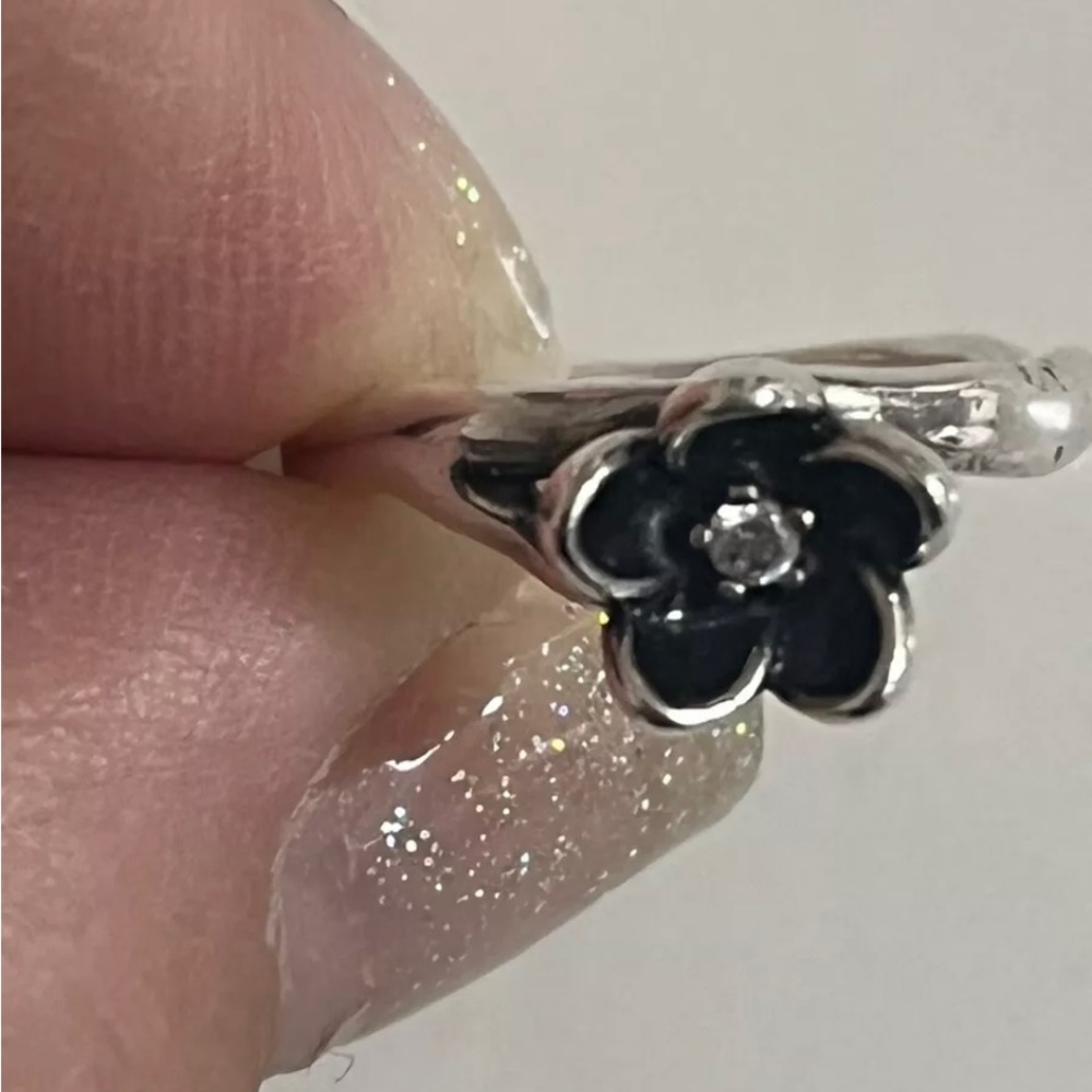 Flower Pandora Ring Size 5.5